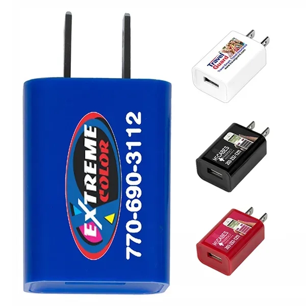 UL Listed USB wall charger and AC adaptor.... from ASI 62660 Innovation Line