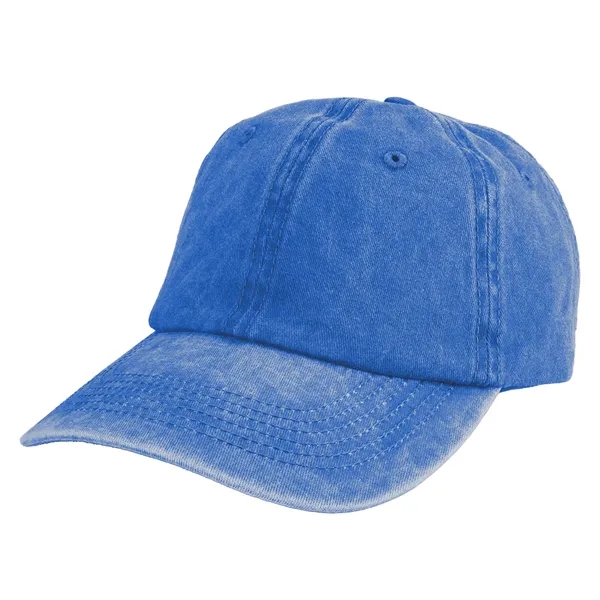 Washed Cap. 100% Washed Cotton Twill, 6 Panel, Low Profile,Unstructured Crown... from ASI 61125 Hit Promotional Products / Hit®