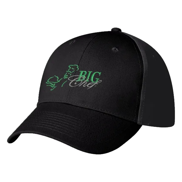 6 Panel Polyester Cap.  100% Polyester.  6 Panel, Medium... from ASI 61125 Hit Promotional Products / Hit®