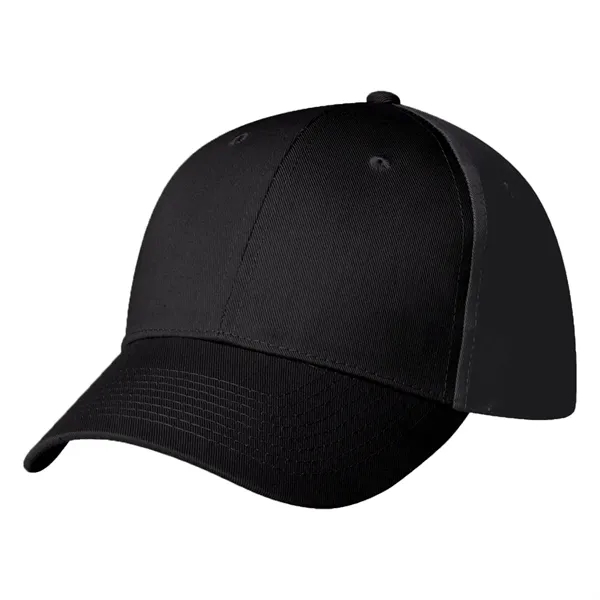 6 Panel Polyester Cap.  100% Polyester.  6 Panel, Medium... from ASI 61125 Hit Promotional Products / Hit®