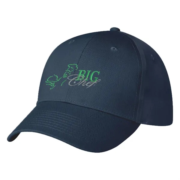 6 Panel Polyester Cap.  100% Polyester.  6 Panel, Medium... from ASI 61125 Hit Promotional Products / Hit®