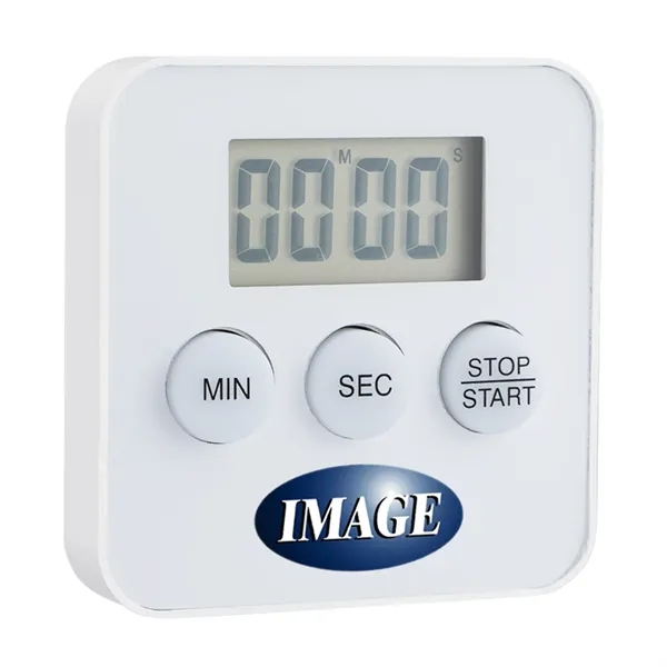 LCD Kitchen Timer with reserved large space on the front for... from ASI 64845 Kin Image Inc / Himmers International Inc. DBA Kin Image Inc