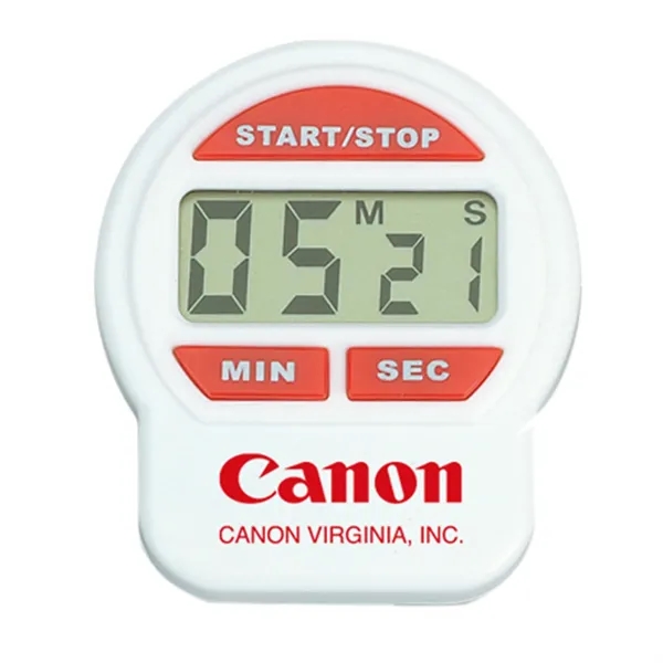 Count up and count down timer with desktop stand, belt clip... from ASI 64845 Kin Image Inc / Himmers International Inc. DBA Kin Image Inc