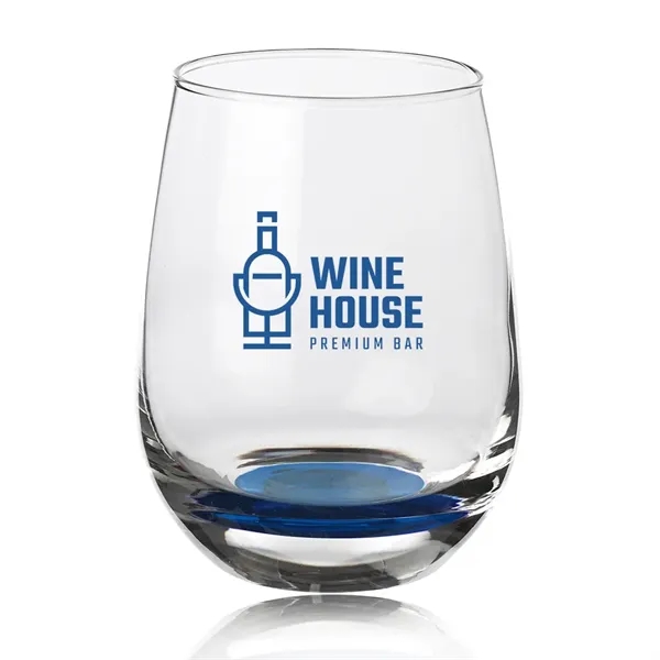 9 oz. stemless wine glass measures 2.15"W x 3.75"H made from... from ASI 39552 BEL Promo