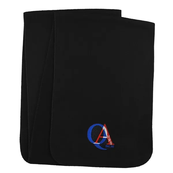 9.1 oz., 100% polyester fleece mitten scarf with 8" pockets and... from ASI 90160 Suntex Industries