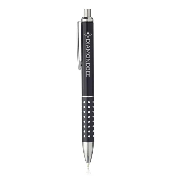 Plunger action rhinestone pen.... from ASI 39552 BEL Promo