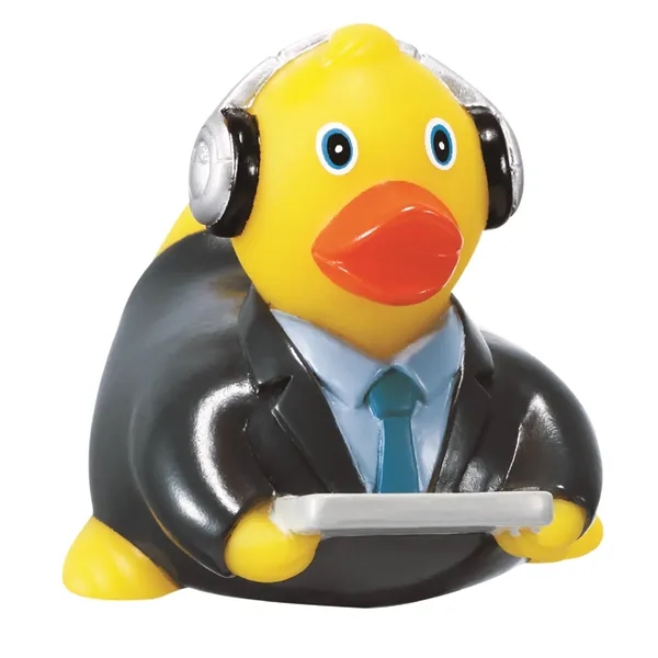 Rubber Computer Tech Duck with Head Phones... from ASI 31977 Adline Industries Inc
