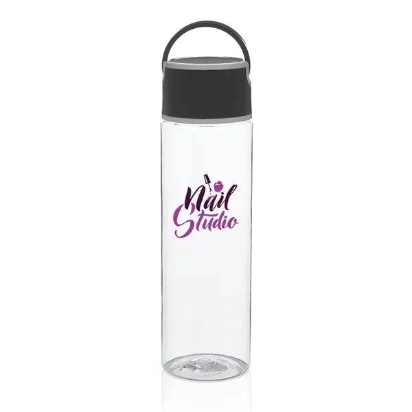 23 oz. plastic water bottle with single wall design, plastic lid... from ASI 39552 BEL Promo