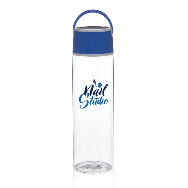 23 oz. plastic water bottle with single wall design, plastic lid... from ASI 39552 BEL Promo