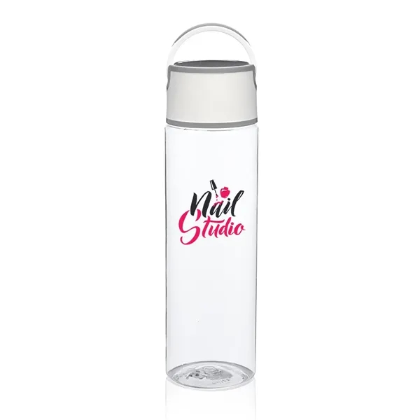 23 oz. plastic water bottle with single wall design, plastic lid... from ASI 39552 BEL Promo