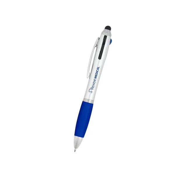 3-in-1 stylus pen with a unique grip design.... from ASI 61125 Hit Promotional Products / Hit®