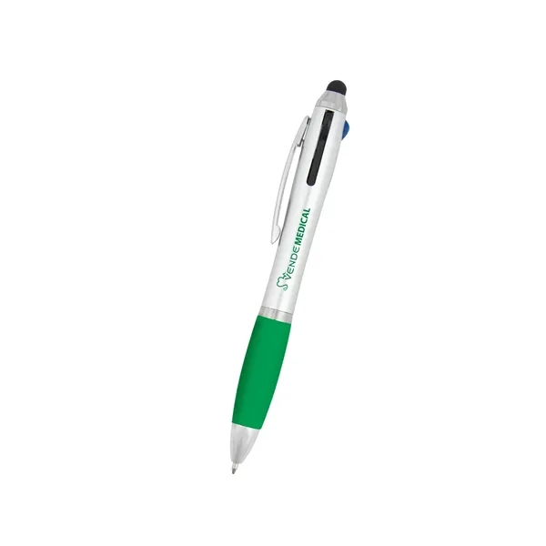 3-in-1 stylus pen with a unique grip design.... from ASI 61125 Hit Promotional Products / Hit®