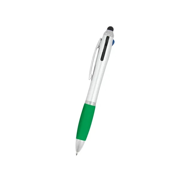 3-in-1 stylus pen with a unique grip design.... from ASI 61125 Hit Promotional Products / Hit®