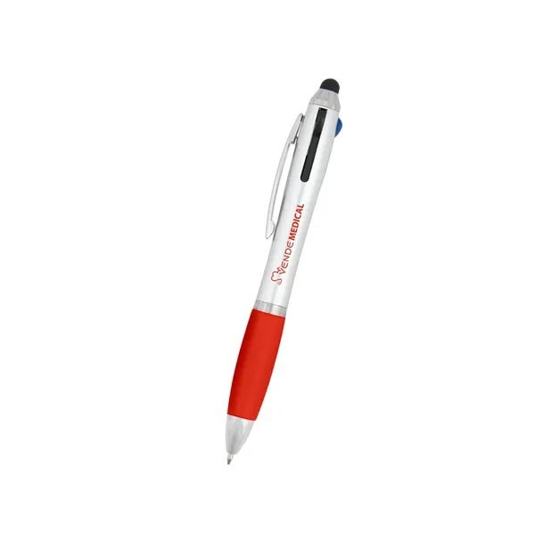 3-in-1 stylus pen with a unique grip design.... from ASI 61125 Hit Promotional Products / Hit®