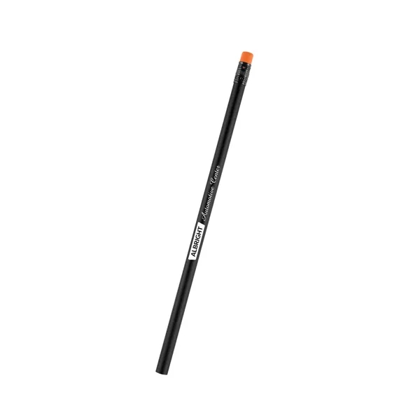 Wooden #2 pencil with black ferrule and colorful eraser.... from ASI 61125 Hit Promotional Products / Hit®