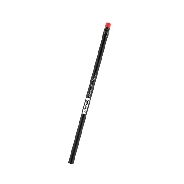 Wooden #2 pencil with black ferrule and colorful eraser.... from ASI 61125 Hit Promotional Products / Hit®