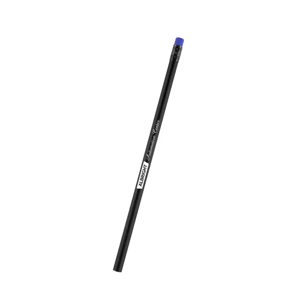 Wooden #2 pencil with black ferrule and colorful eraser.... from ASI 61125 Hit Promotional Products / Hit®