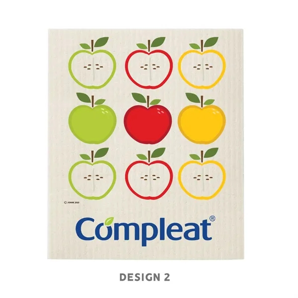 7" x 8" dishcloth, made of part natural fibers and part... from ASI 63549 Jornik Manufacturing Corp