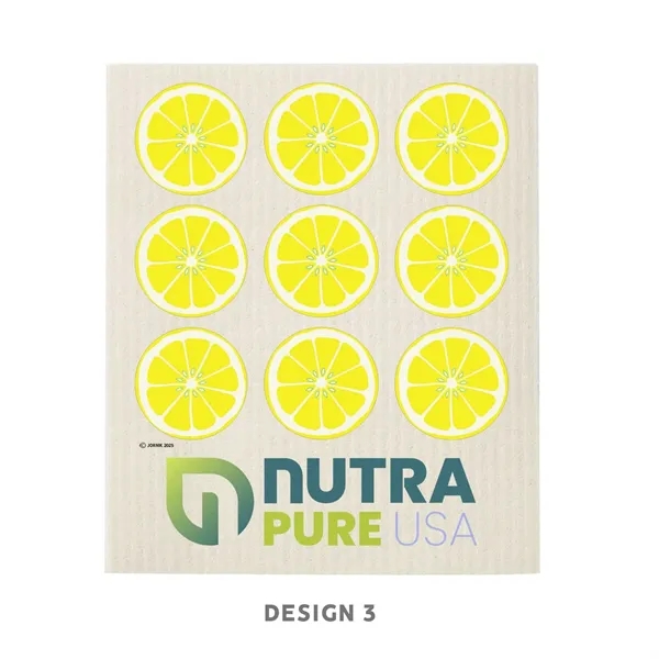 7" x 8" dishcloth, made of part natural fibers and part... from ASI 63549 Jornik Manufacturing Corp