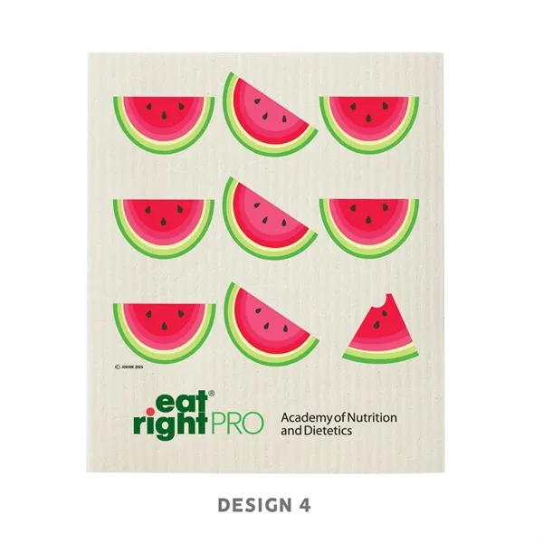 7" x 8" dishcloth, made of part natural fibers and part... from ASI 63549 Jornik Manufacturing Corp