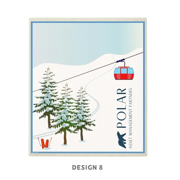 7" x 8" dishcloth, made of part natural fibers and part... from ASI 63549 Jornik Manufacturing Corp