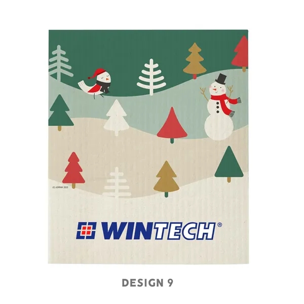 7" x 8" dishcloth, made of part natural fibers and part... from ASI 63549 Jornik Manufacturing Corp