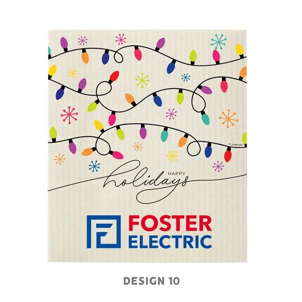 7" x 8" dishcloth, made of part natural fibers and part... from ASI 63549 Jornik Manufacturing Corp