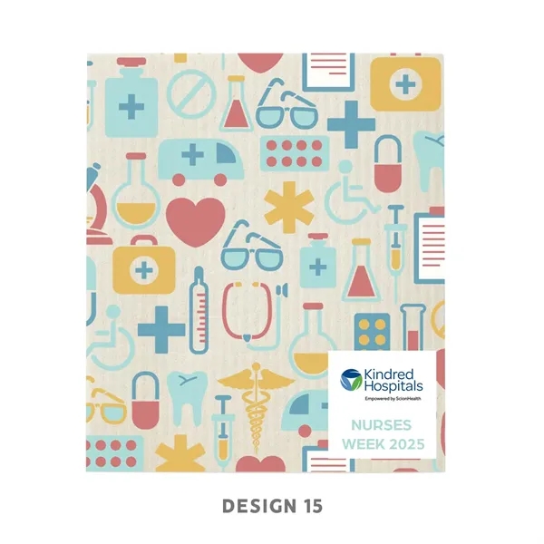 7" x 8" dishcloth, made of part natural fibers and part... from ASI 63549 Jornik Manufacturing Corp