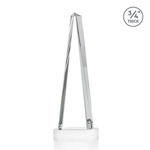 Majestic Tower VividPrint™ Award on Alberton Base - White... from ASI 84592 St Regis Group / St Regis