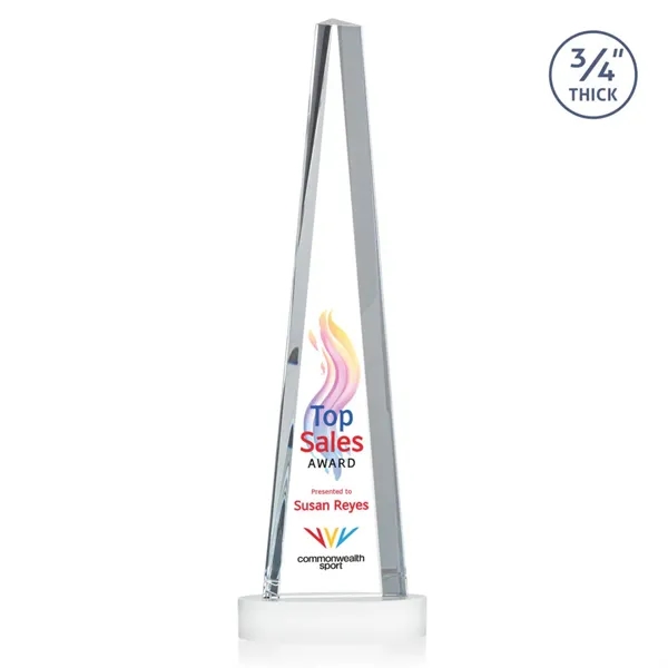 Majestic Tower VividPrint™ Award on Alberton Base - White... from ASI 84592 St Regis Group / St Regis