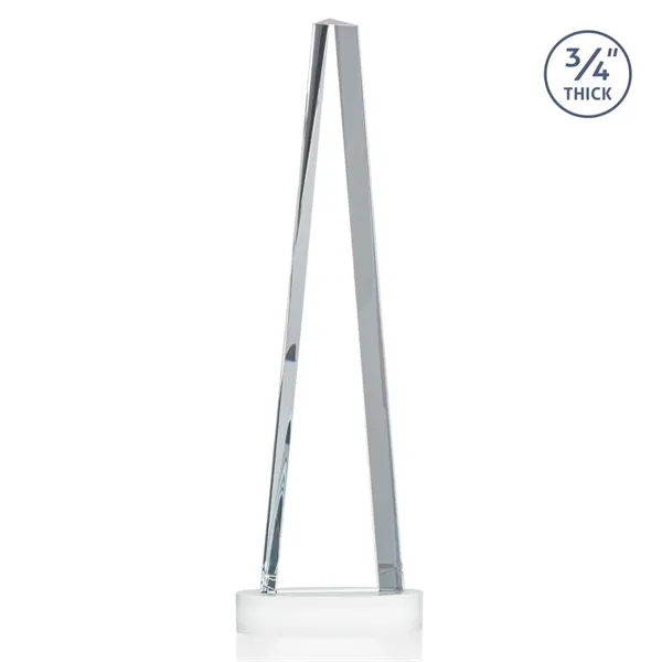 Majestic Tower VividPrint™ Award on Alberton Base - White... from ASI 84592 St Regis Group / St Regis