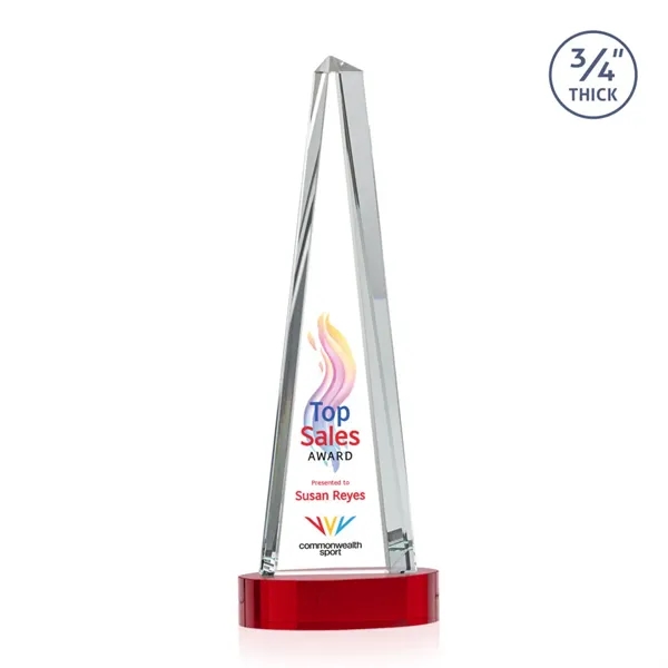 Majestic Tower VividPrint™ Award on Alberton Base - Red... from ASI 84592 St Regis Group / St Regis