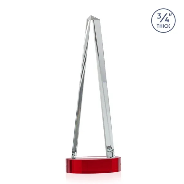 Majestic Tower VividPrint™ Award on Alberton Base - Red... from ASI 84592 St Regis Group / St Regis