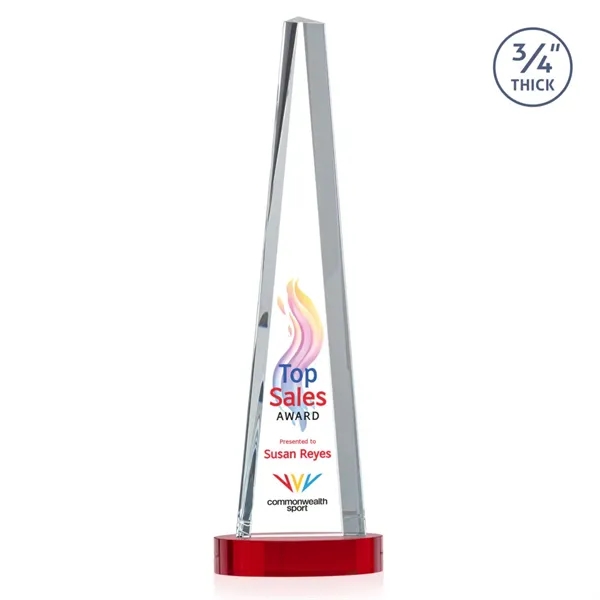 Majestic Tower VividPrint™ Award on Alberton Base - Red... from ASI 84592 St Regis Group / St Regis