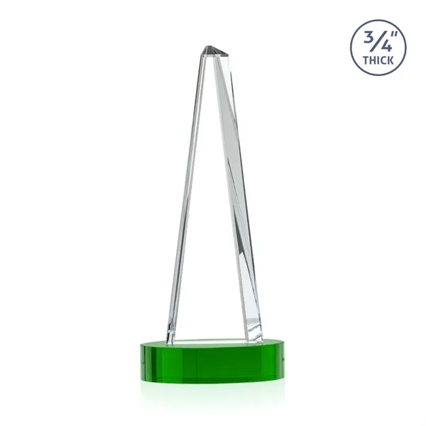 Majestic Tower VividPrint™ Award on Alberton Base - Green... from ASI 84592 St Regis Group / St Regis