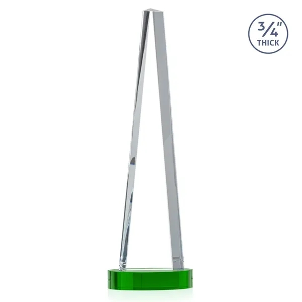 Majestic Tower VividPrint™ Award on Alberton Base - Green... from ASI 84592 St Regis Group / St Regis