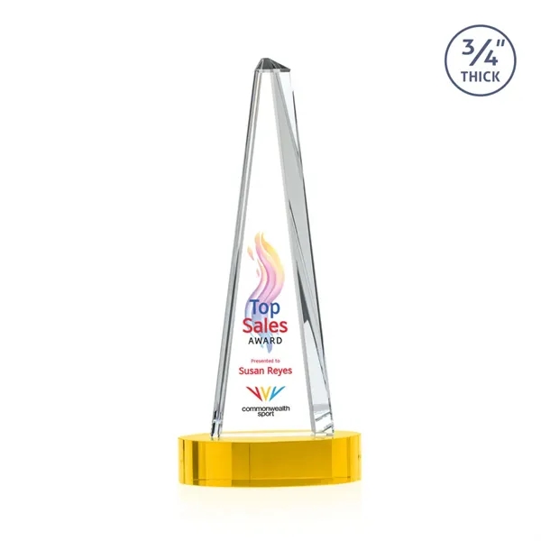 Majestic Tower VividPrint™ Award on Alberton Base - Gold... from ASI 84592 St Regis Group / St Regis
