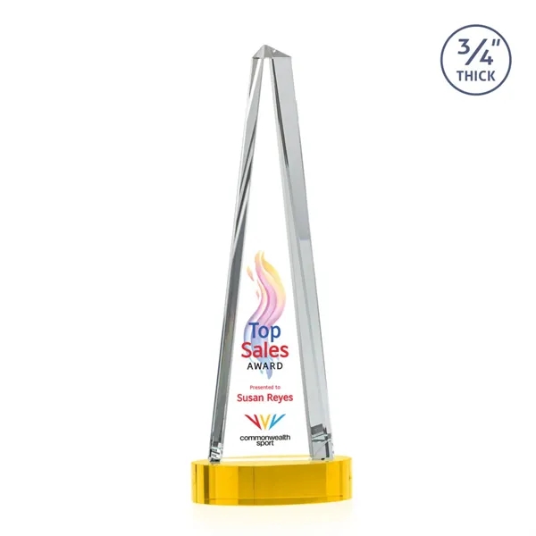 Majestic Tower VividPrint™ Award on Alberton Base - Gold... from ASI 84592 St Regis Group / St Regis