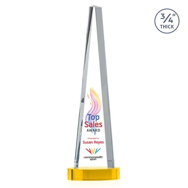 Majestic Tower VividPrint™ Award on Alberton Base - Gold... from ASI 84592 St Regis Group / St Regis