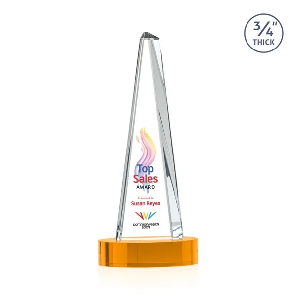 Majestic Tower VividPrint™ Award on Alberton Base - Amber... from ASI 84592 St Regis Group / St Regis