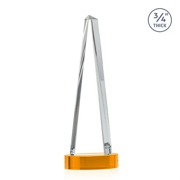 Majestic Tower VividPrint™ Award on Alberton Base - Amber... from ASI 84592 St Regis Group / St Regis