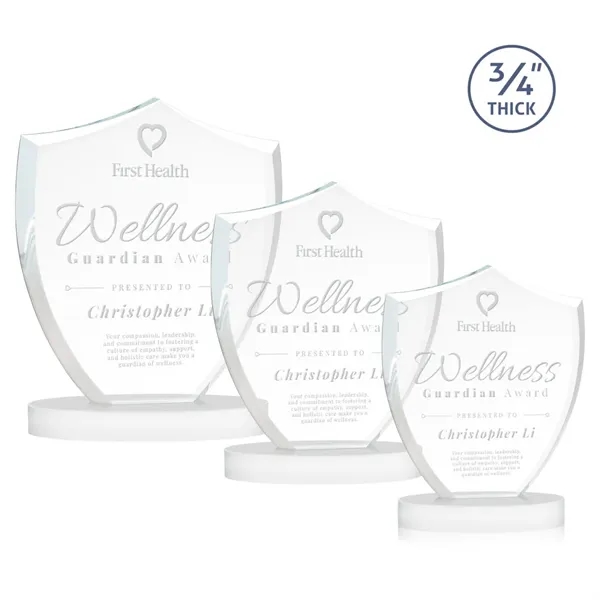 Scudo Shield on Alberton Base - White... from ASI 84592 St Regis Group / St Regis