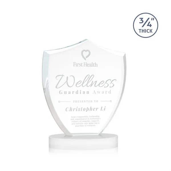 Scudo Shield on Alberton Base - White... from ASI 84592 St Regis Group / St Regis