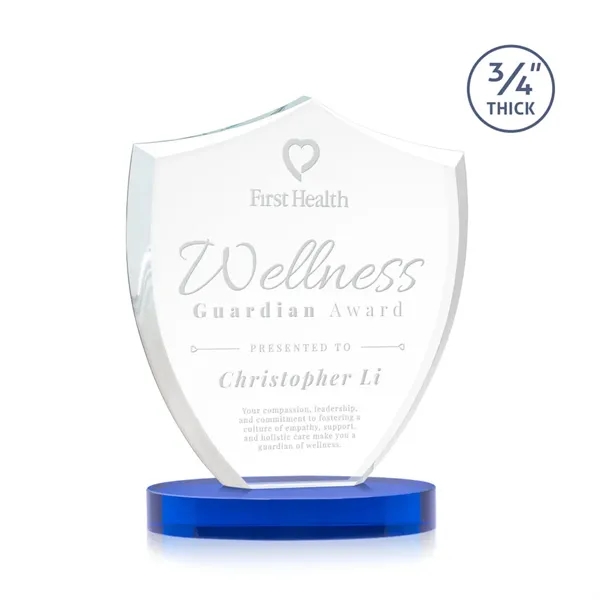 Scudo Shield on Alberton Base - Blue... from ASI 84592 St Regis Group / St Regis