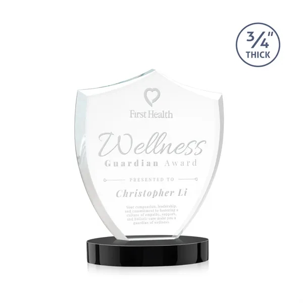 Scudo Shield on Alberton Base - Black... from ASI 84592 St Regis Group / St Regis