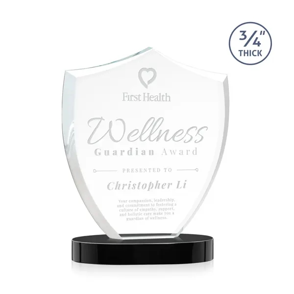 Scudo Shield on Alberton Base - Black... from ASI 84592 St Regis Group / St Regis