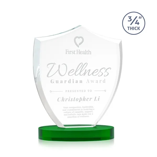 Scudo Shield on Alberton Base - Green... from ASI 84592 St Regis Group / St Regis