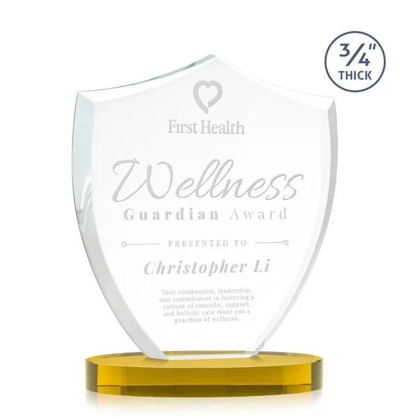 Scudo Shield on Alberton Base - Gold... from ASI 84592 St Regis Group / St Regis