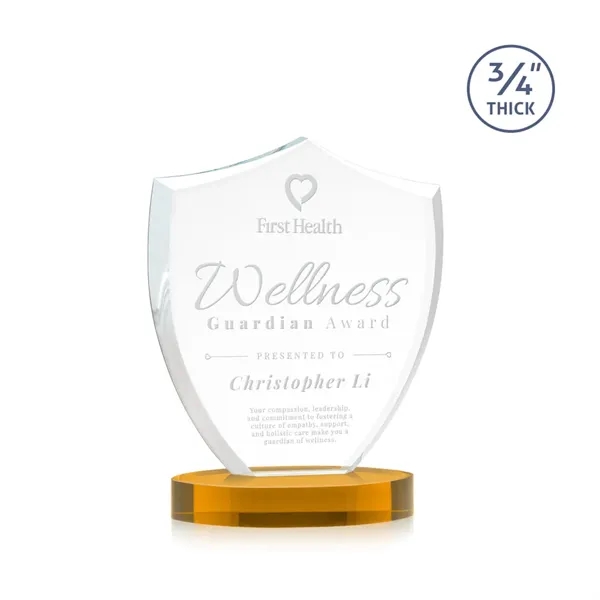 Scudo Shield on Alberton Base - Amber... from ASI 84592 St Regis Group / St Regis