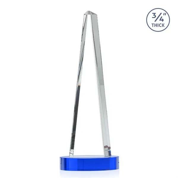 Majestic Tower VividPrint™ Award on Alberton Base -  Blue... from ASI 84592 St Regis Group / St Regis